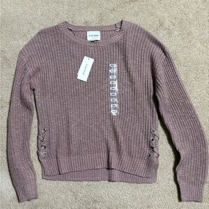 Pink Rose Sweater Size Small